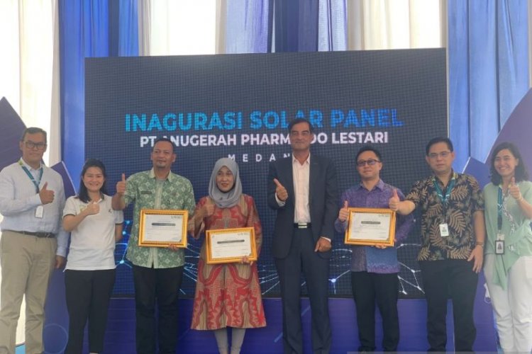 APL resmikan fasilitas solar panel kedua di Medan