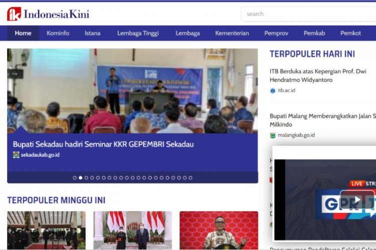 Kemenkominfo luncurkan laman informasi pemerintah indonesiakini.go.id