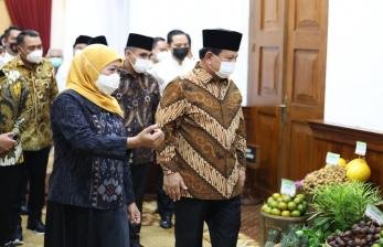 Prabowo Akui Bahas Capres dan Cawapres dengan Gubernur Khofifah