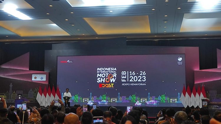 Resmi Buka IIMS 2023, Jokowi: Industri Otomotif Indonesia Punya Prospek Cerah