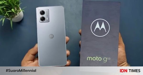5 Spesifikasi Unggulan Motorola Moto G53, Performa Kamera Andal!