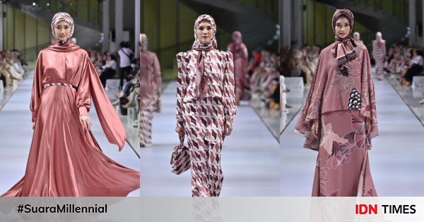 11 Inspirasi Fashion Hijab ala Rya Baraba, Manis dan Anggun Abis!