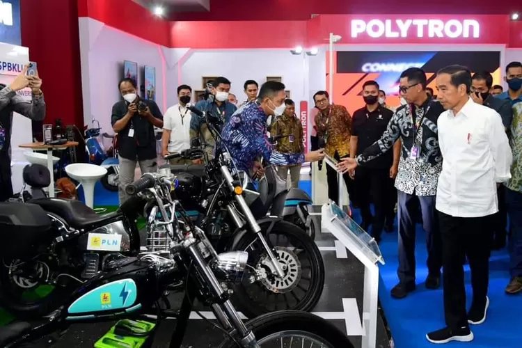 Pameran Otomotif IIMS 2023, Presiden Jokowi Ajak Industri Otomotif Lebih Fokus pada Ekspor dan Mobil Listrik
