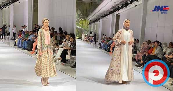 Pagelaran Garis Poetih Fashion & Trade 2023 Awali Kolaborasi JNE dengan Itang Yunasz
