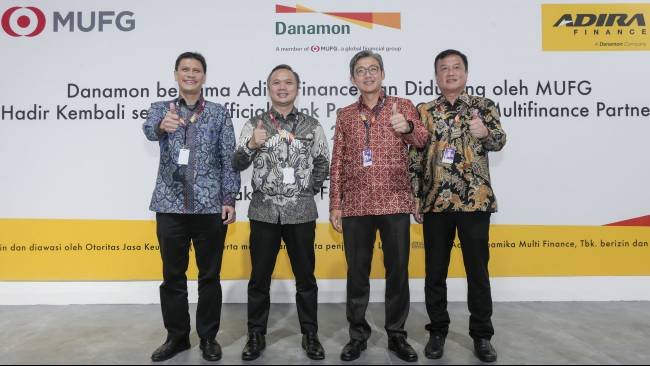 MUFG, Danamon, dan Adira Finance Perkuat Dukungan Pertumbuhan Industri Otomotif Lewat IIMS 2023