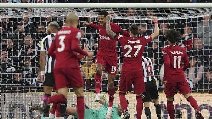 Hasil Liga Inggris, Liverpool vs Newcastle Skor 2-0 Darwin Nuez dan Cody Gakpo Jadi Bintang - Pos-kupang.com