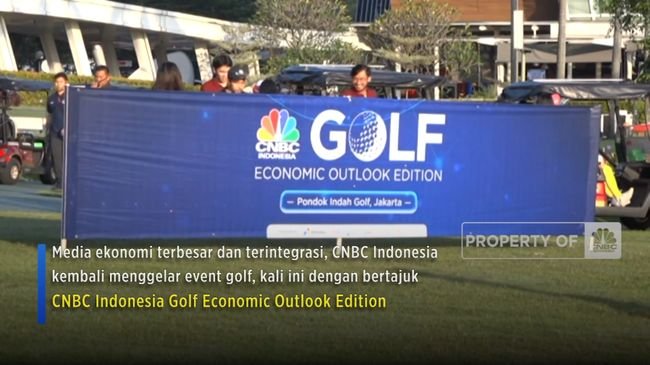 Intip Keseruan CNBC Indonesia Golf Economic Outlook Edition
