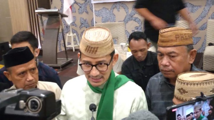 Dicalonkan DPW PPP Gorontalo dalam Bursa Capres, Begini Kata Sandiaga Uno