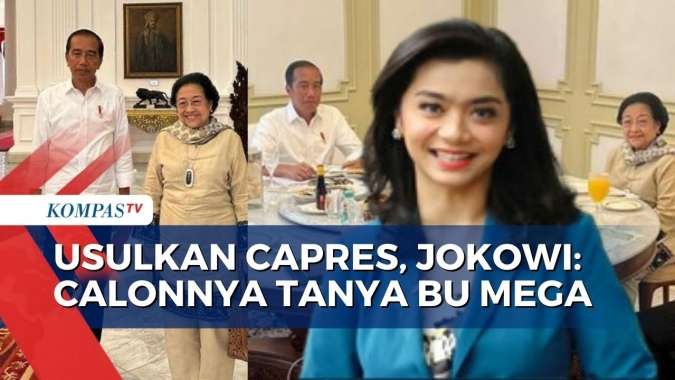 Siapa Capres Usulan Jokowi Saat Bertemu Megawati di Istana?