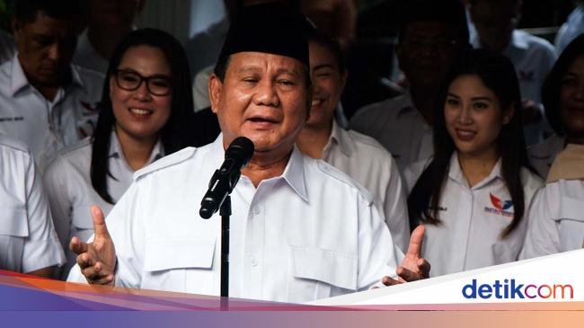 Survei Capres ISC: Prabowo 33,5%, Ganjar 18,4%, Anies 18,2%