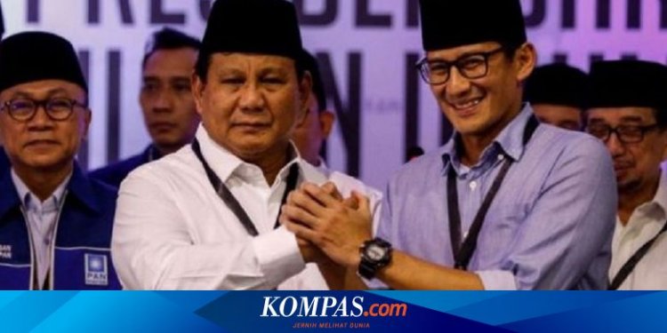 Jika Tetap di Gerindra, Sandiaga Akan Terus di Bawah Bayang-bayang Prabowo, Mustahil Jadi Capres