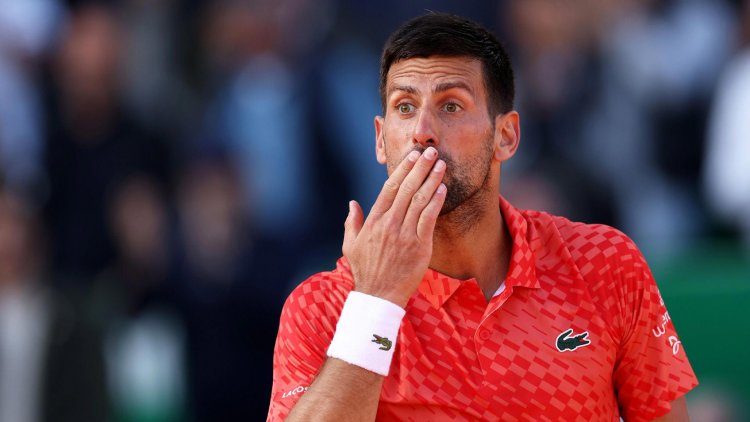 Novak Djokovic menang dan mengirimkan ciuman: foto-foto dari Monte Carlo