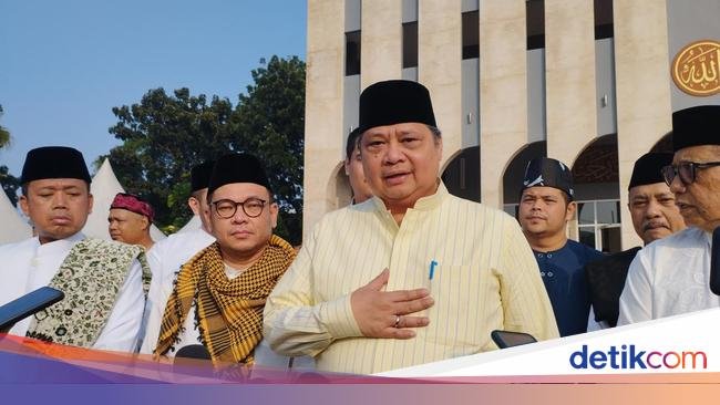 Respons Airlangga Hartarto soal Ganjar Jadi Bakal Capres PDIP