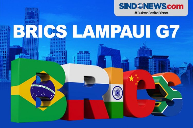 Konstribusi BRICS terhadap Pertumbuhan Ekonomi Global Kalahkan G7