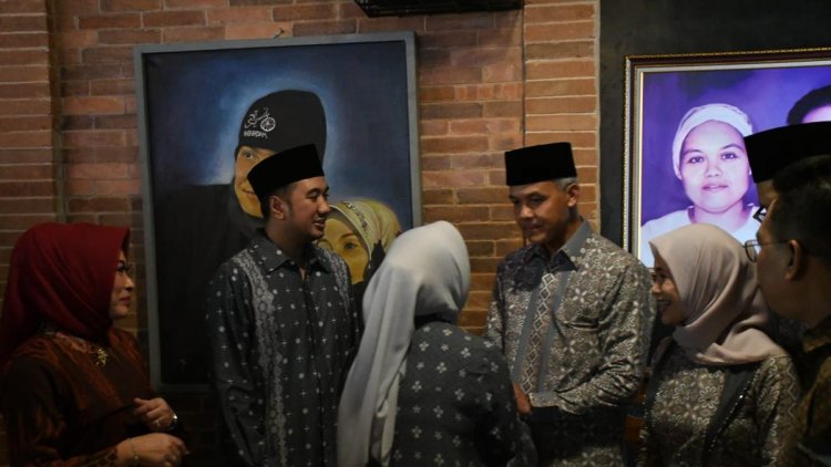 Capres PDIP Ganjar Pranowo Gelar Halalbihalal Idul Fitri di Purbalingga