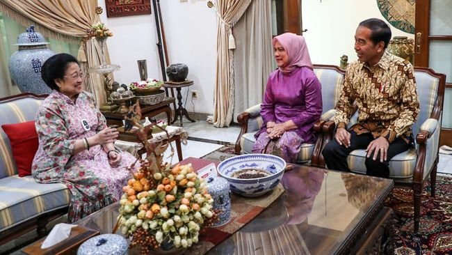 Megawati & Jokowi Bahas Dinamika Pascapenetapan Capres Ganjar