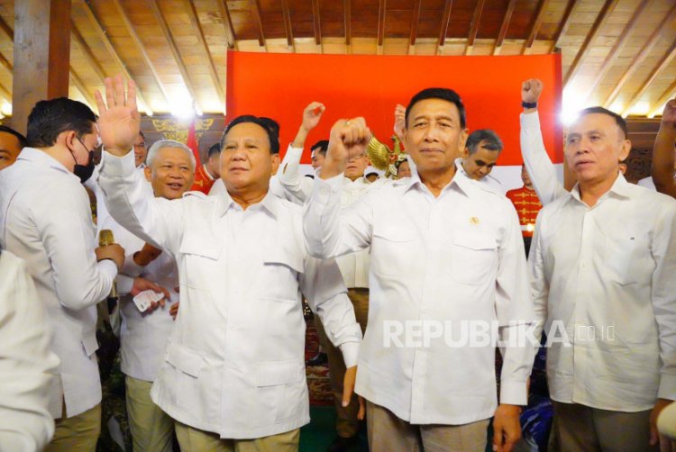 Wiranto Dukung Prabowo Jadi Capres 2024