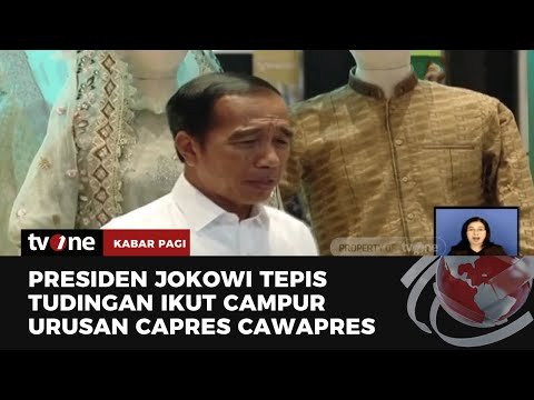 Jokowi Tegaskan Tak Cawe-cawe Urusan Capres 2024