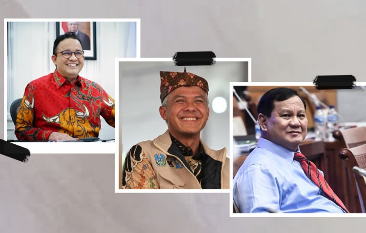 Skor Survei Capres: Ganjar 7, Prabowo 3, dan Anies 0
