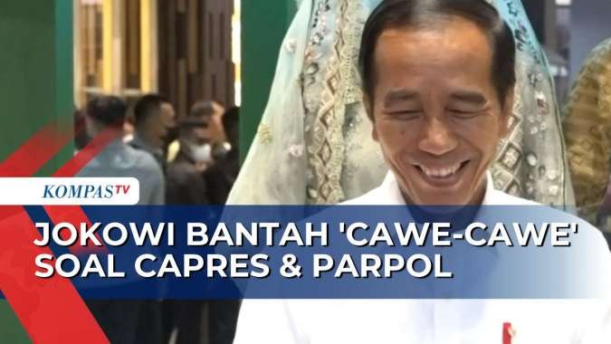 Tuai Pro-Kontra, Presiden Jokowi Bantah 'Cawe-Cawe' soal Capres & Koalisi Parpol!