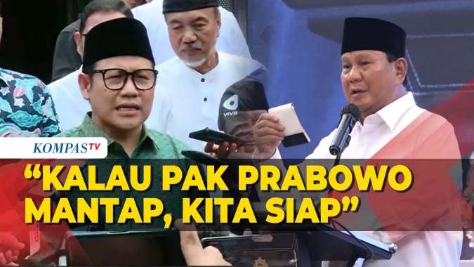 Jika Prabowo Mantap Jadi Capres, Ketum PKB Cak Imin Siap Mendukung