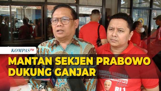 Mantan Sekjen Kemhan RI Ungkap Alasan Dukung Ganjar Jadi Capres 2024.