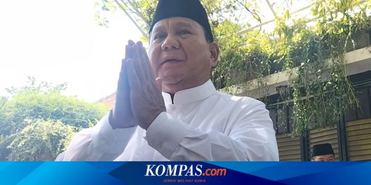 Survei Litbang "Kompas": Prabowo Sosok Kandidat Capres Paling Populer