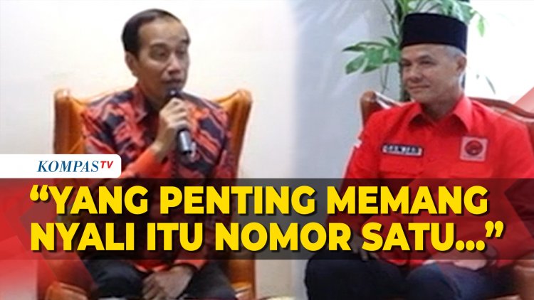 Pesan Jokowi untuk Bakal Capres Ganjar Pranowo Usai Hadiri Rakernas PDIP