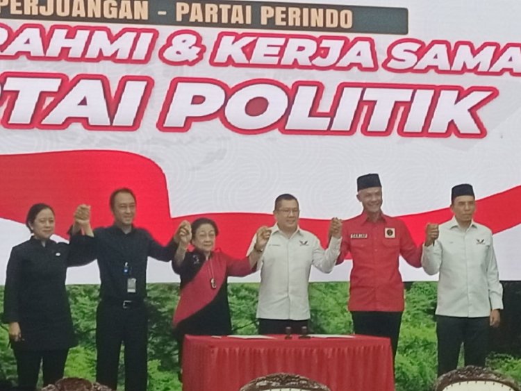 Partai Perindo Resmi Dukung Ganjar Pranowo sebagai Capres 2024 : Okezone Nasional