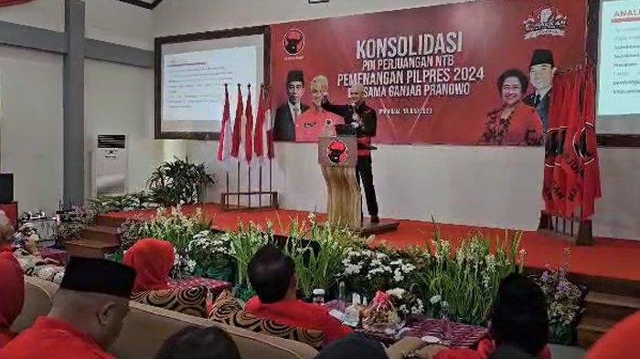 Canda Ganjar Pranowo di Momen Penunjukkan Capres PDIP, Sebut Rambut Putih dan Rachmat Hidayat