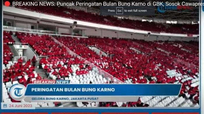 PDIP Undang Sandiaga Uno Hadiri Peringatan Bulan Bung Karno di GBK, Diumumkan Capres Ganjar? - Tribun-sulbar.com