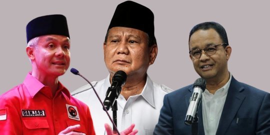 Survei Capres Political Weather Station: Prabowo 40,5%, Ganjar 33,4% dan Anies 20,8%