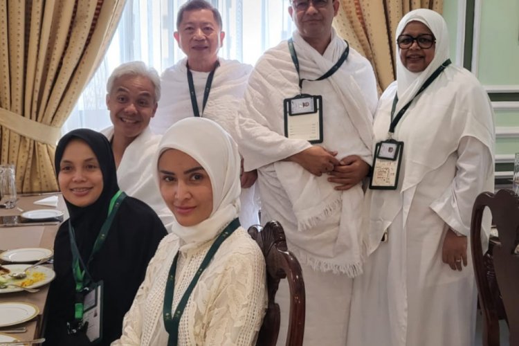 Bakal Capres Anies dan Ganjar Makan Bareng di Sela-Sela Ibadah Haji di Mina