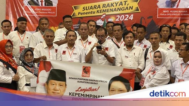 ProJo Sumbar Deklarasi Dukung Prabowo Capres 2024