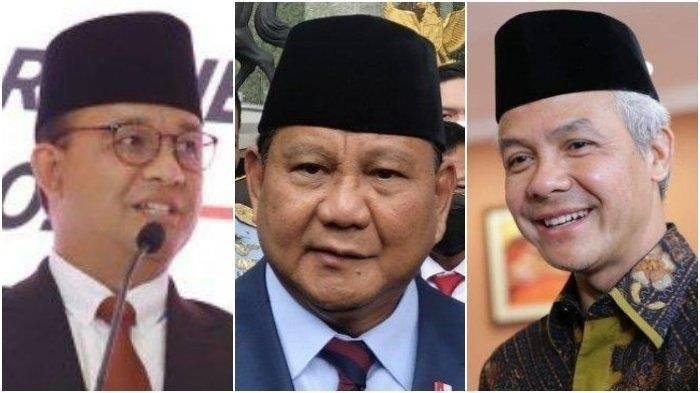 Terbaru Hasil Survei Capres 2024: Prabowo Subianto, Ganjar Pranowo, Anies Baswedan, Siapa Unggul?