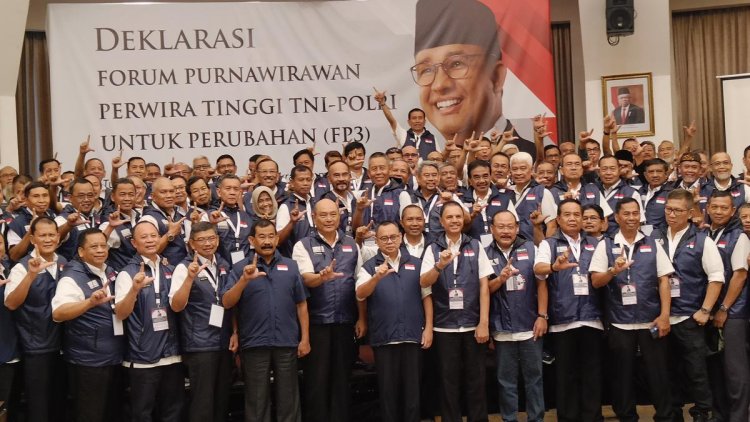 Ratusan Purnawirawan TNI-Polri Kompak Dukung Anies Baswedan Capres 2024: Ada 10 Ribu Bahkan 100 Ribu Alasan Kecocokan