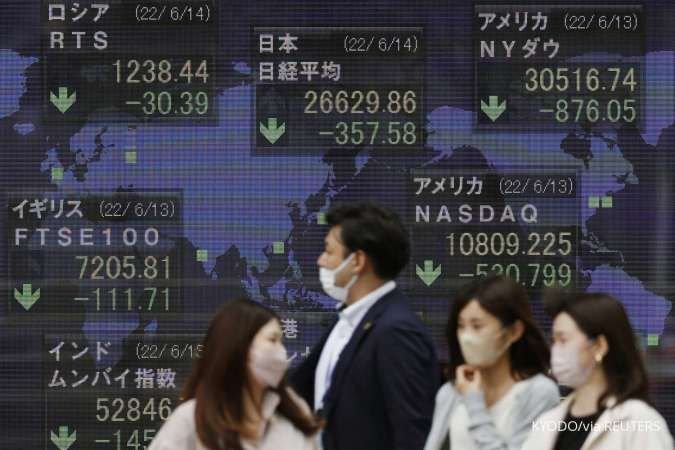 Bursa Asia Menghijau Jumat (14/7) Pagi, Mengekor Wall Street Setelah Inflasi Mereda