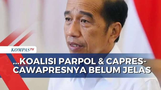 Hadiri Rakernas Relawan ABJ di Bogor, Jokowi: Koalisi Parpol dan Capres-Cawapresnya Belum Jelas