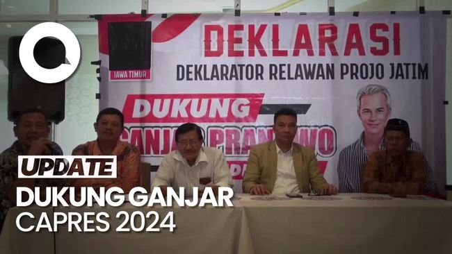 Projo Se-Jawa Deklarasikan Ganjar Capres 2024