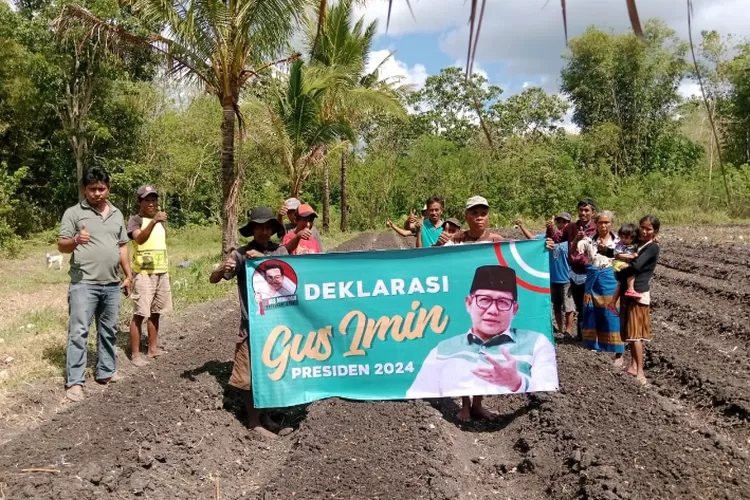 Kelompok Tani di Sumba Tengah Deklarasikan Muhaimin Iskandar Jadi Capres Pada Pilpres 2024
