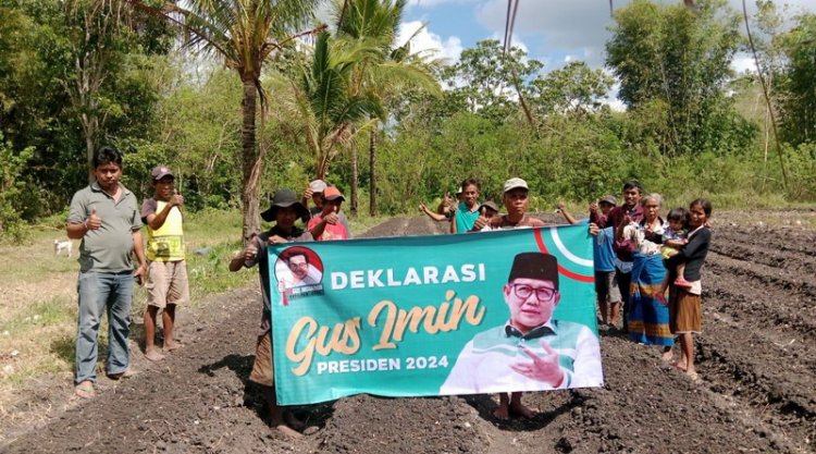 Dukung Cak Imin Capres 2024, Komunitas Petani Sumba Tengah Gelar Deklarasi