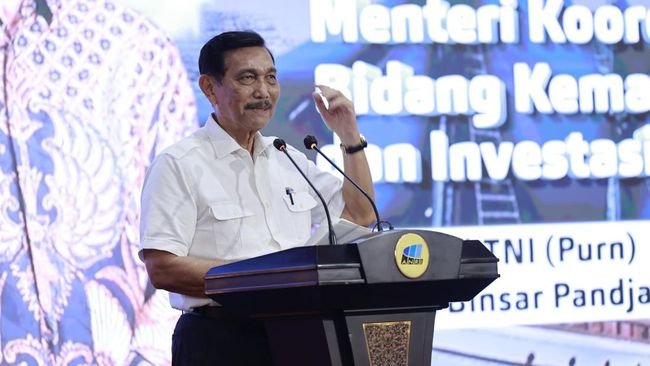 Luhut Pede Aturan DHE Jokowi Bisa Naikkan Cadev Jadi US$300 M