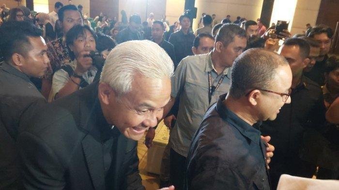 MOMEN Ganjar Pranowo Bertemu Anies Baswedan, Bahas Non Politik Namun Capres PDIP Beri Pesan Penting