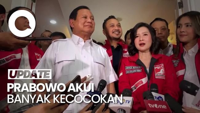 Sanjungan PSI saat Bertemu Prabowo hingga Bicara Arah Dukungan Capres