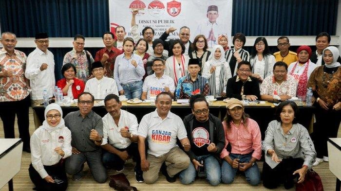 TGB Bersama Relawan Jokowi Satukan Barisan Menangkan Capres Ganjar Pranowo