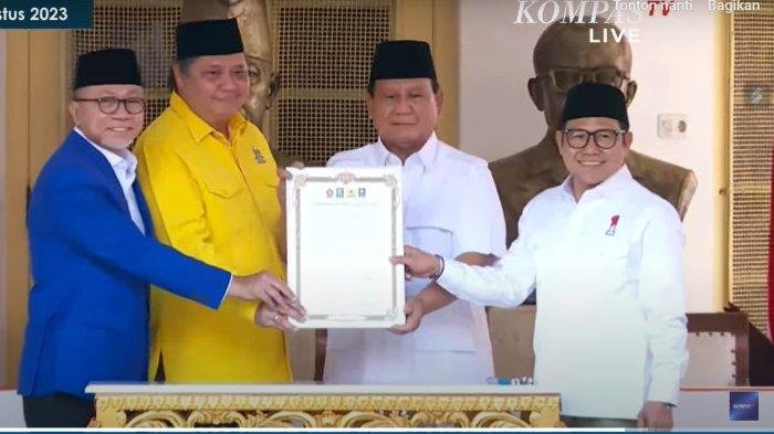 BREAKING NEWS: Golkar dan PAN Resmi Deklarasi Prabowo Capres 2024