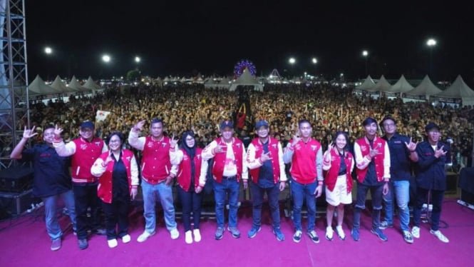 Sosialisasikan Ganjar Maju Capres, Relawan Saga Bikin Pesta Rakyat di Bogor