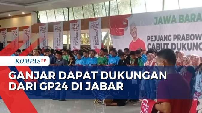 Sejumlah Relawan di Jabar Deklarasi Dukung Bakal Capres Ganjar Pranowo
