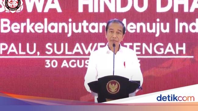 Jokowi Puji Pertumbuhan Ekonomi Sulawesi Tengah Tembus 13%