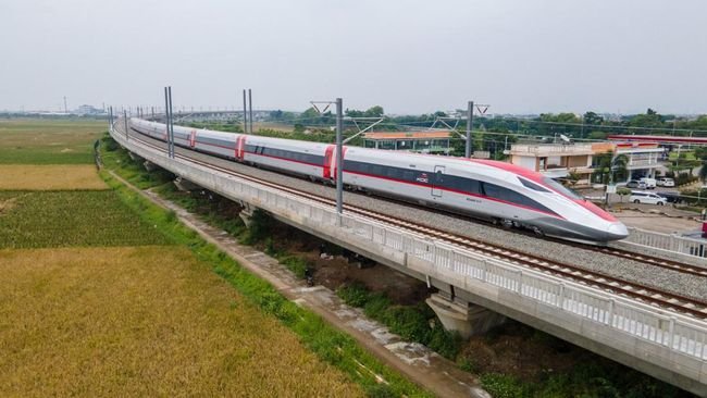 Beroperasi 1 Oktober, Kereta Cepat Jakarta-Bandung Cuma Ada 8